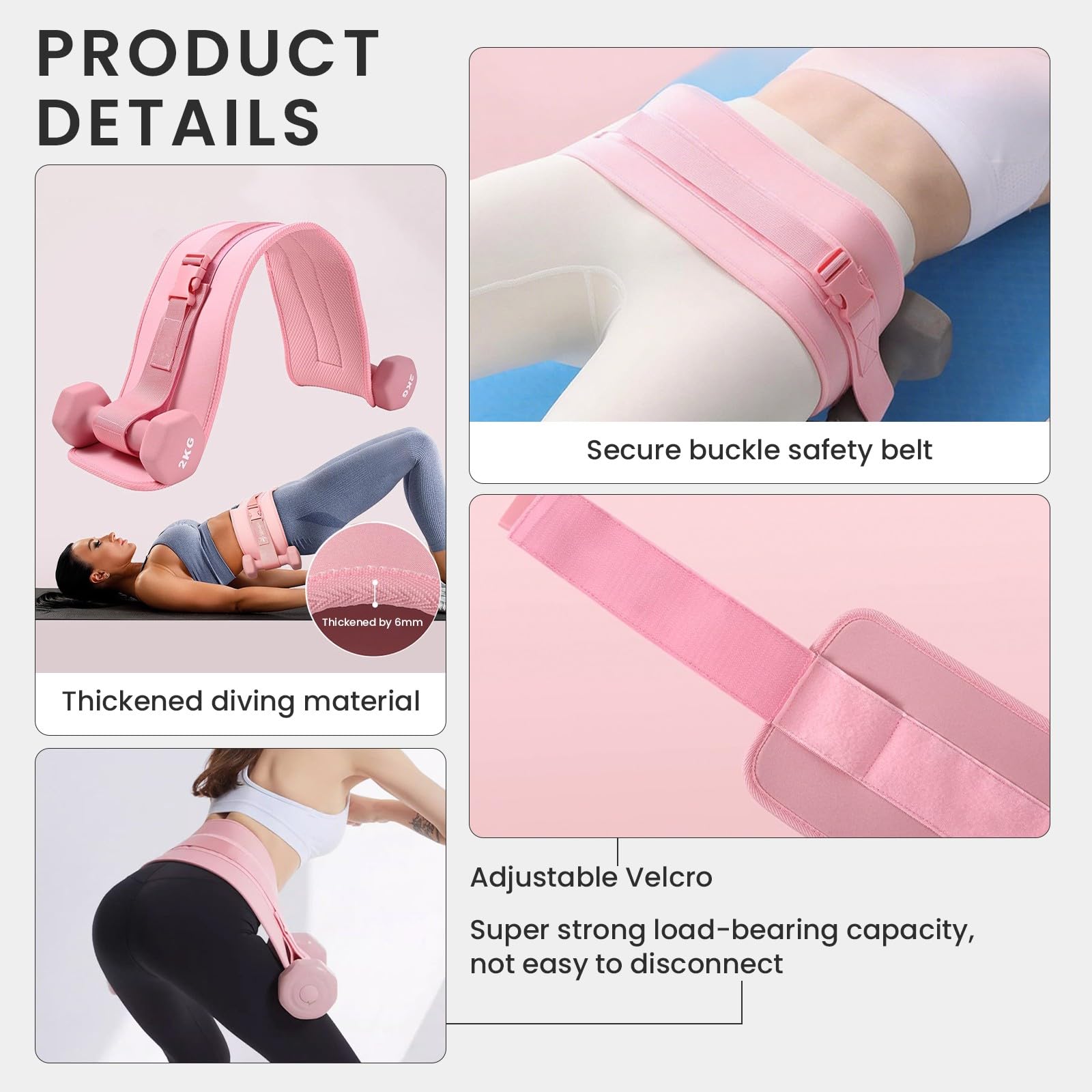 Buy Pilates Board + Hip Thrust Belt
